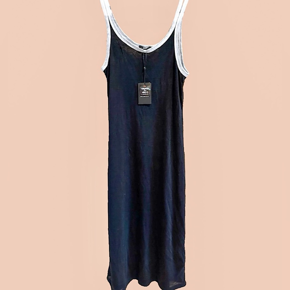 DKNY Tank Top Maxi Length Beach Cover Up // NWT